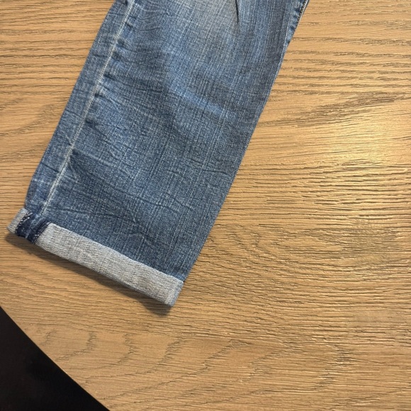 Banana Republic Boyfriend Distressed Jeans Sz 27 Relaxed Fit 90s Bohemian Modern - Picture 5 of 11